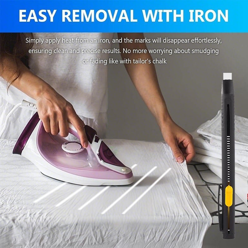 🔥2026 Abnehmbarer Stoffstift zum Nähen, Sticken und Quilten