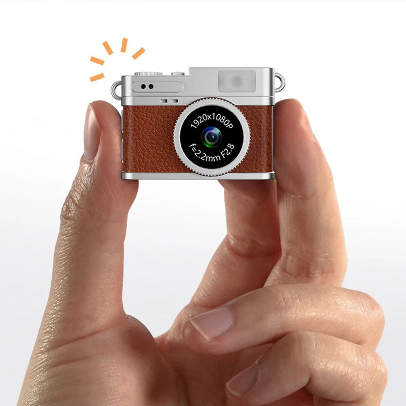 📸✨ Retro-Minikamera – Kompakte Schmuckkamera im Vintage-Design für scharfe, spontane Erinnerungsfotos! ✨🎞️