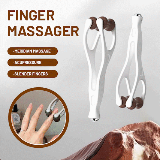 Bianstein Hand- & Fingerroller 💆 | Natürliche Schmerzlinderung bei Arthrose & Verspannungen 💎