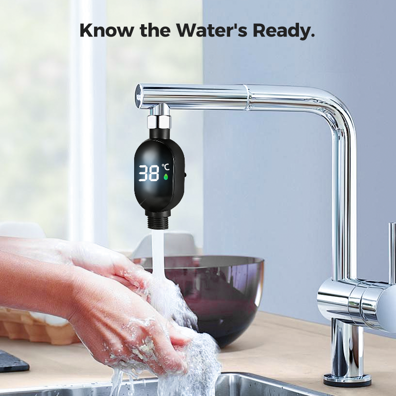🚿 1 kaufen, 1 gratis dazu 🌡️ Duschthermometer – Sofortige digitale Anzeige, wasserdicht und einfach zu installieren für sicheres Duschen 👶📦
