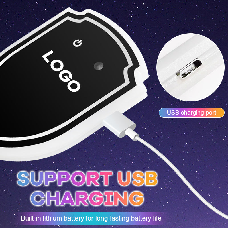 Ambientebeleuchtung für die Seitenfenster des Fahrzeugs