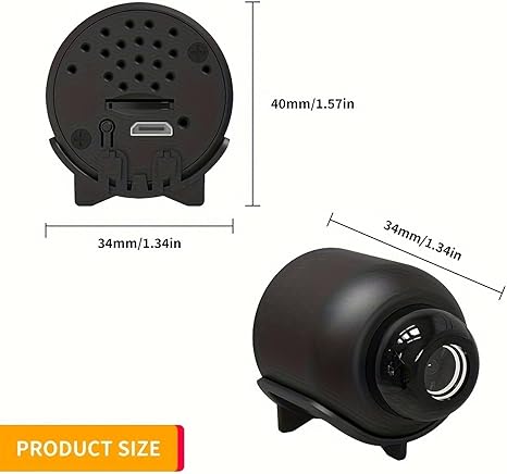 🔥Drahtlose versteckte Kameras, kompakte Innen- und Außenkameras mit Fernüberwachungsfunktion.