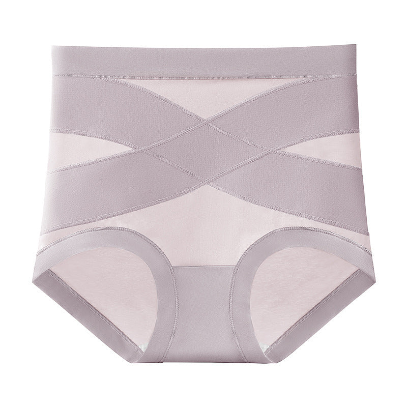 Cross High Waist Tummy Control Briefs