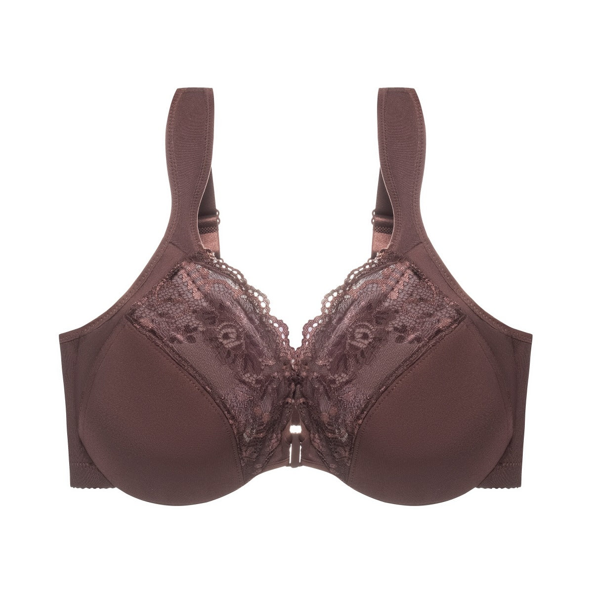 🎀Weihnachtsangebot: 48 % Rabatt 💕 Push-up-BH mit Spitze und Vorderverschluss