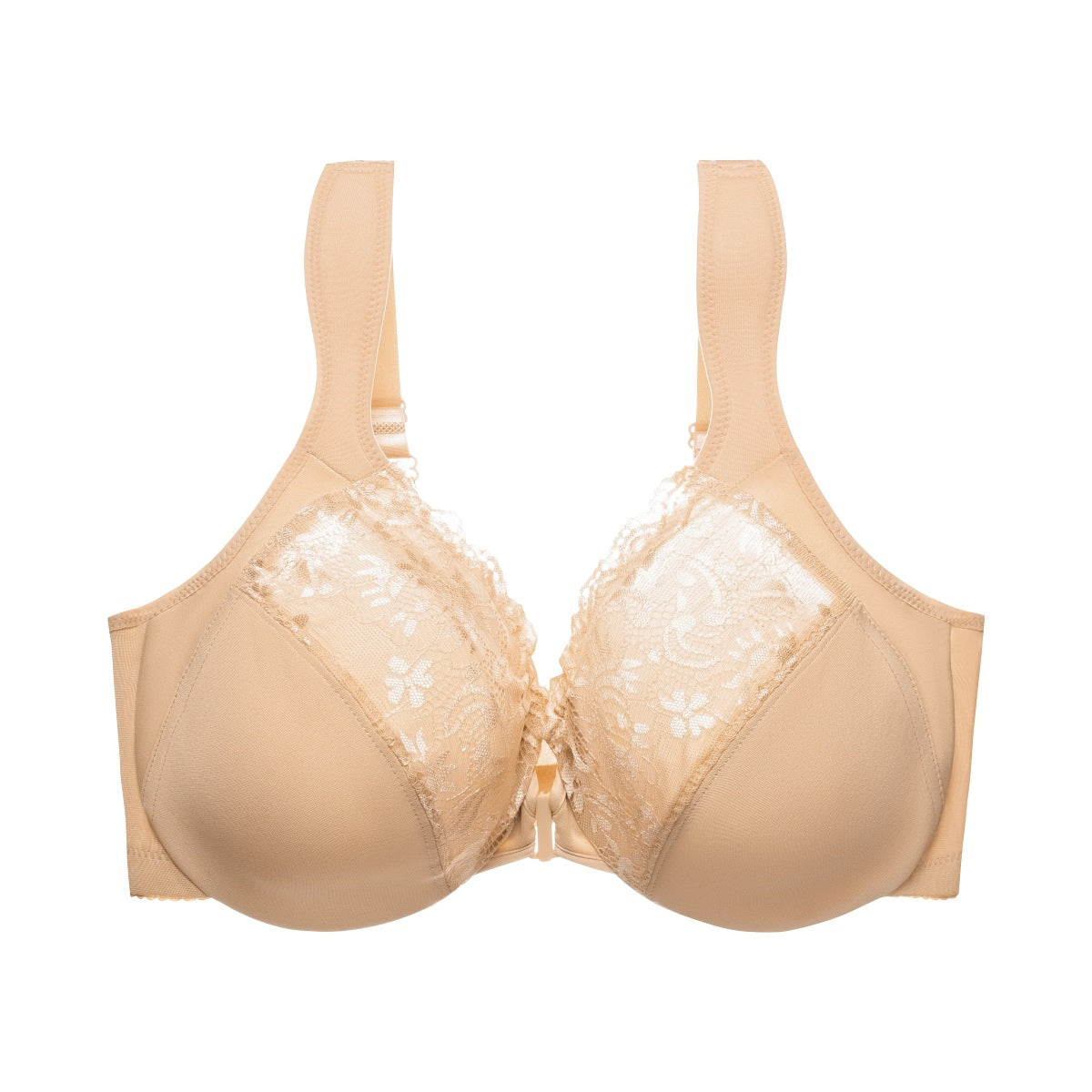🎀Weihnachtsangebot: 48 % Rabatt 💕 Push-up-BH mit Spitze und Vorderverschluss
