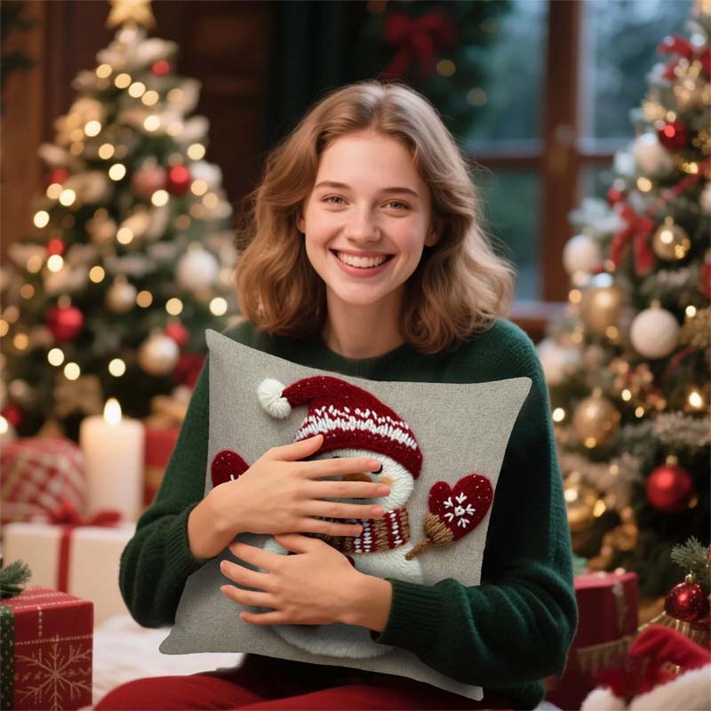 Weihnachten Cute Cartoon Kissenbezug