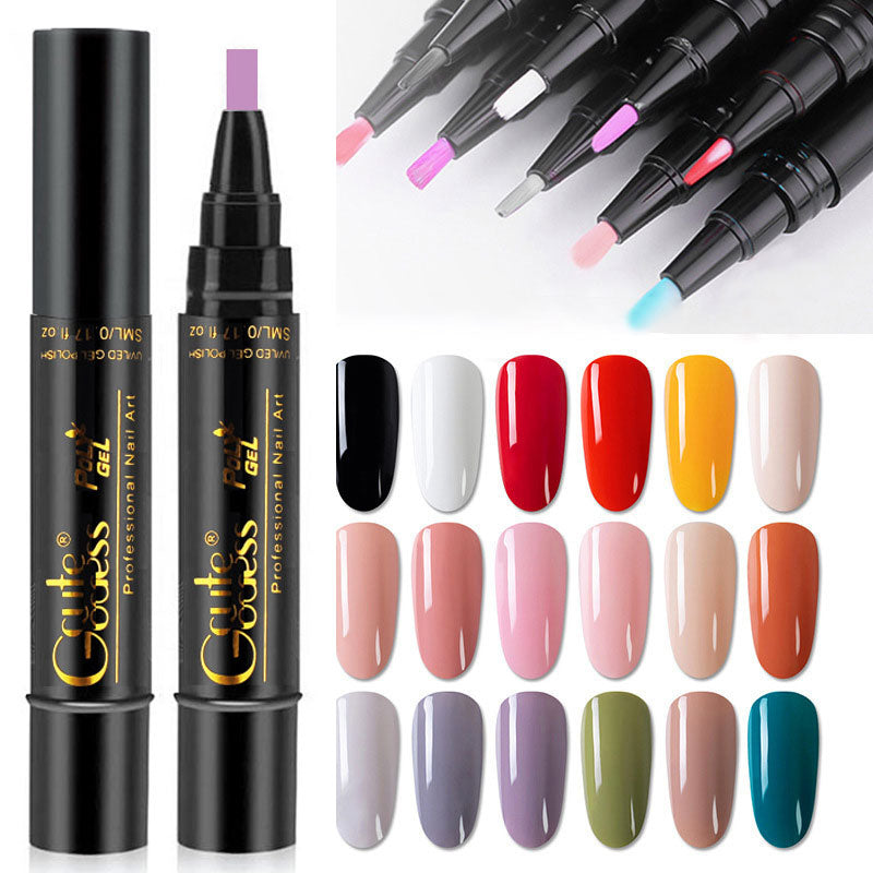 Ein-Schritt-Kleber Drei-in-Eins-Nagellack-Gelstift