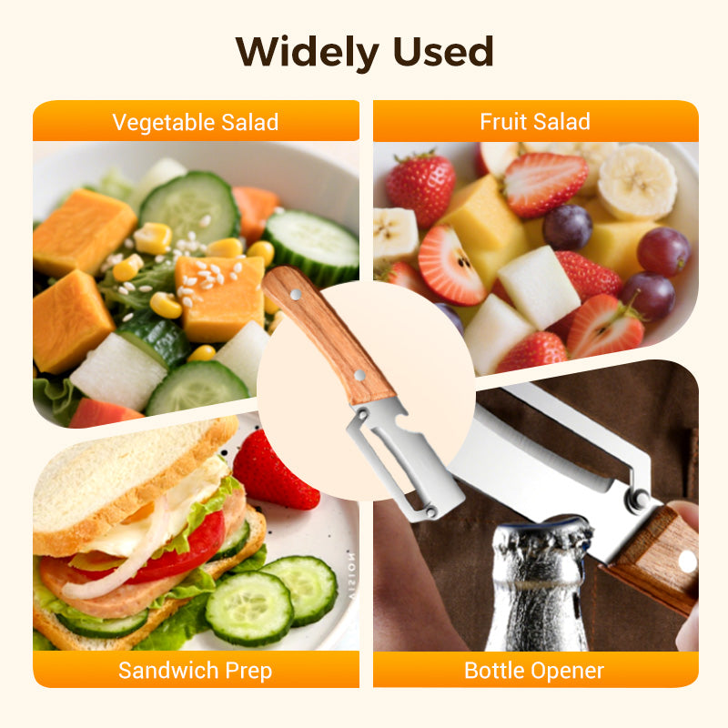 🥕 2 KAUFEN, 1 GRATIS! 🔥 Multifunktionaler Gemüseschäler für die Küche – Klinge aus Edelstahl, ergonomischer Griff und perfekt für Obst und Gemüse ✨
