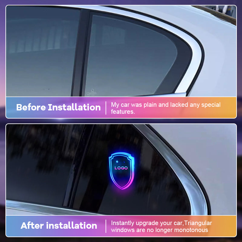 Ambientebeleuchtung für die Seitenfenster des Fahrzeugs