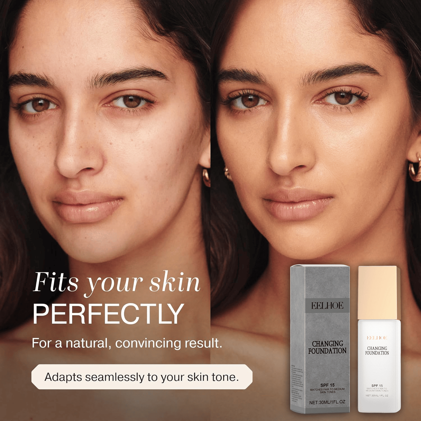 🎁Last Day 49% OFF🎉Colour Changing Mature Skin Foundation