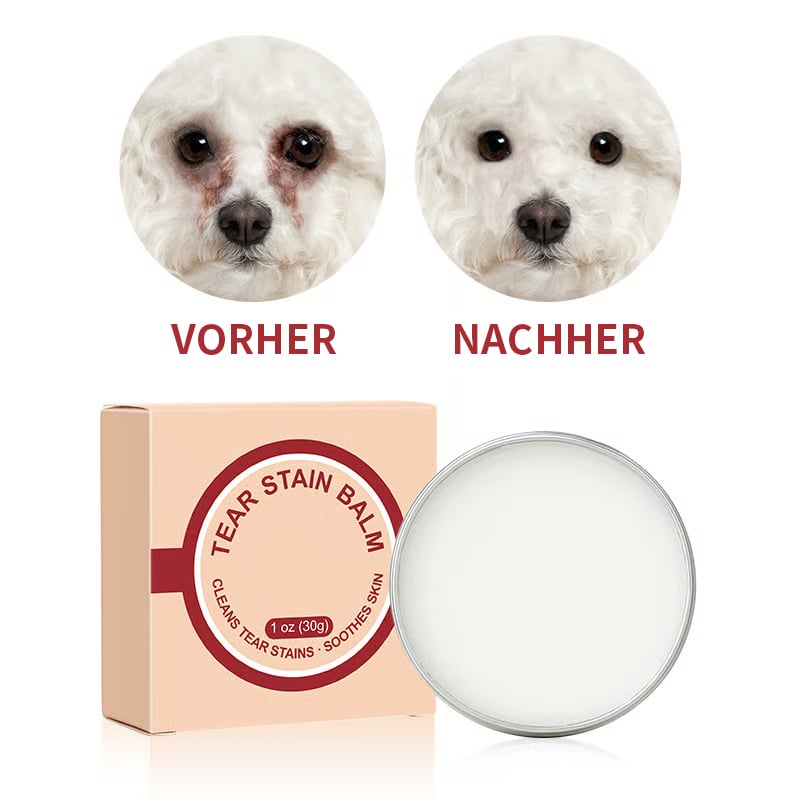 👀✨PET Tränenflecken-Schutzcreme & Bürsten-Set 🐱🐶 für Hunde und Katzen