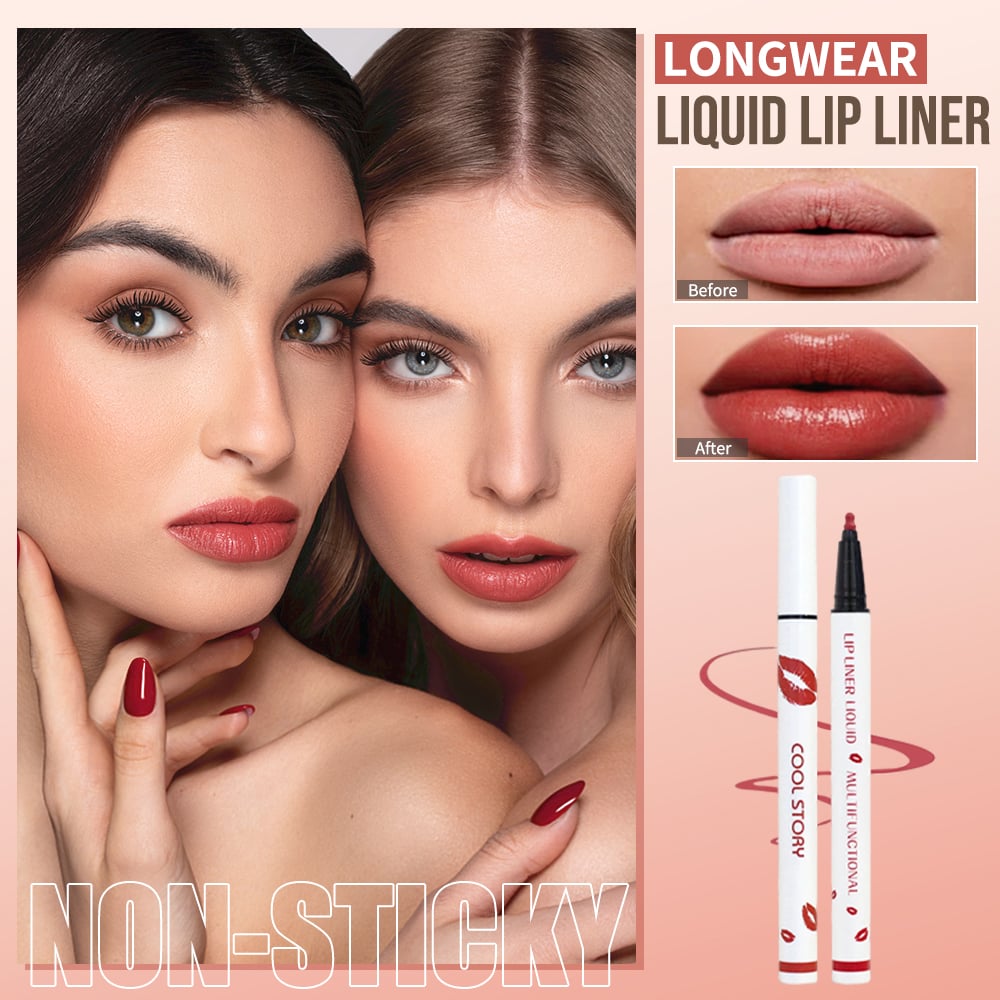 🔥KAUFEN SIE 1, BEKOMMEN SIE 1 GRATIS🔥 Langanhaltender flüssiger Lippenkonturenstift