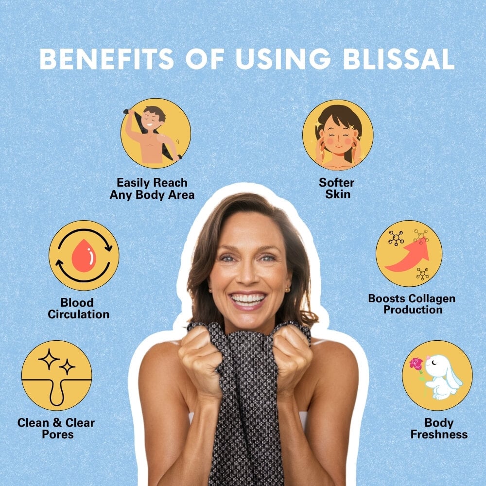 🎁Letzter Tag: Kaufen Sie 1 und erhalten Sie 2 gratis🔥🧼Antibakterielles Peeling-Duschtuch🚿