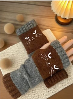 🐱✨Charmante Katzenhandschuhe: Ihr bester Begleiter für den Alltag und für Abenteuer im Winter!✨🧤