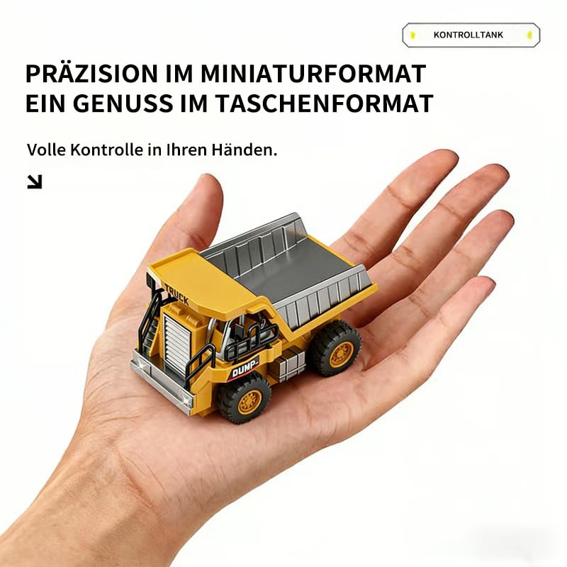 🚜✨ Fernsteuerbarer Bagger, Gabelstapler & Kipper – Mini RC Baustellen-Set aus Legierung mit Geländefähigkeit! ✨🏗️