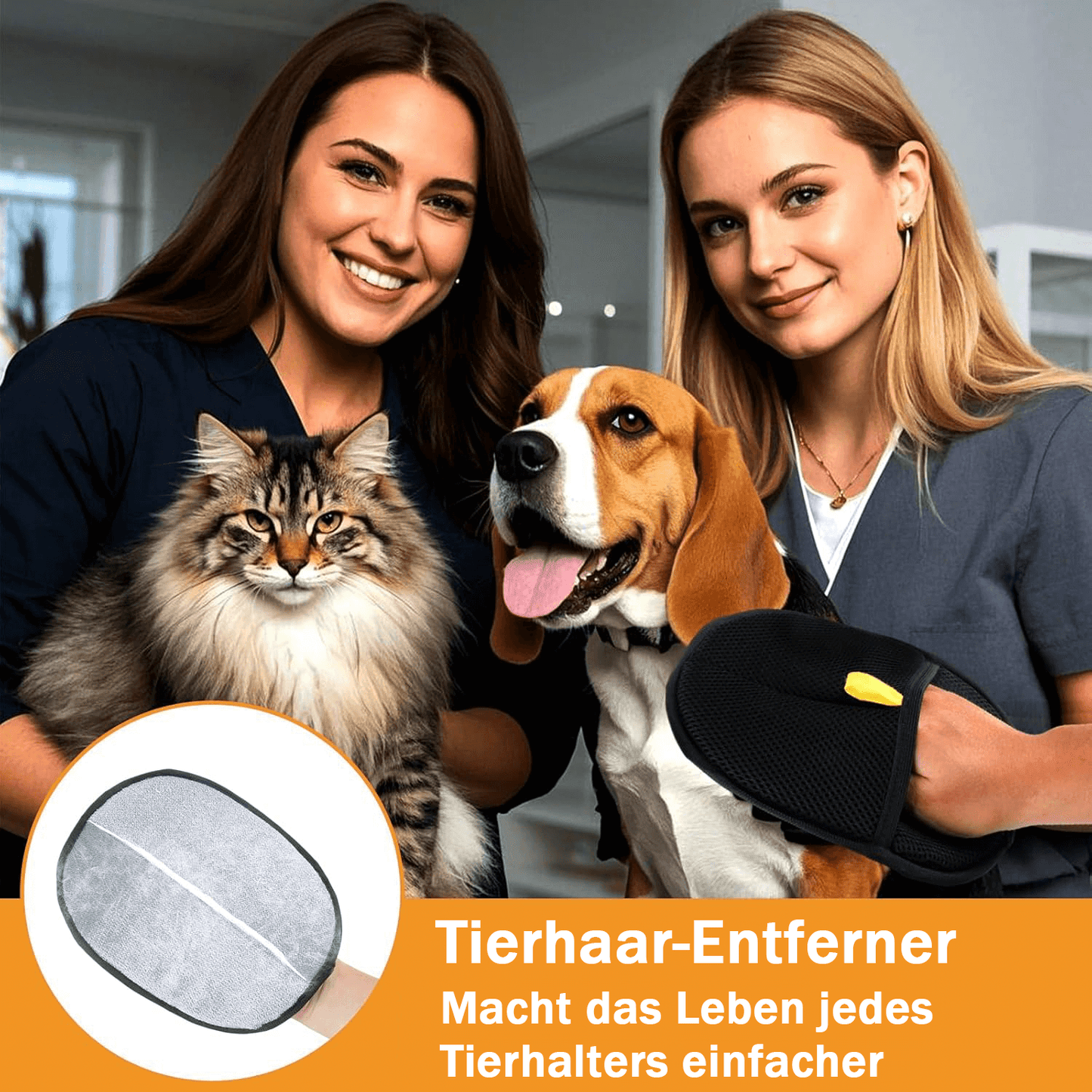 🔥Letzter Tag 49 % Rabatt🔥Handschuhe zum Entfernen von Tierhaaren