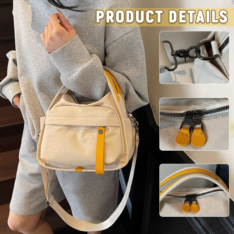 Leichte Oxford-Umhängetasche für Damen