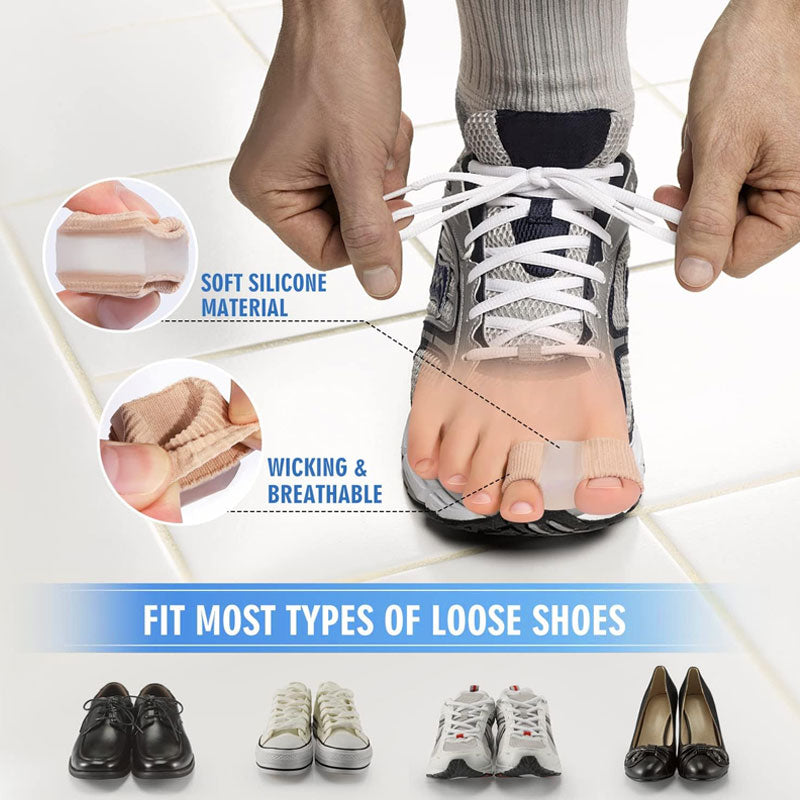 🦶✨ Zehentrenner & Ballenzehkorrektor – Schmerzfreie Hallux Valgus & Überlappende Zehenentlastung für Damen & Herren! ✨👟