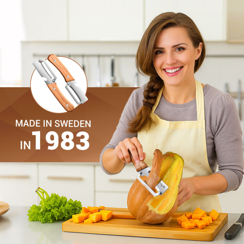 🥕 2 KAUFEN, 1 GRATIS! 🔥 Multifunktionaler Gemüseschäler für die Küche – Klinge aus Edelstahl, ergonomischer Griff und perfekt für Obst und Gemüse ✨