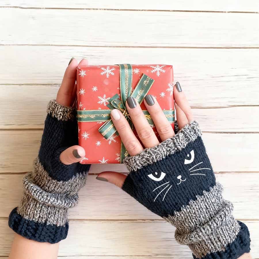 🐱✨Charmante Katzenhandschuhe: Ihr bester Begleiter für den Alltag und für Abenteuer im Winter!✨🧤