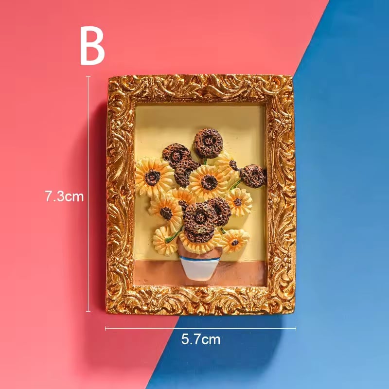 💖Last Day Sale 49% OFF🎨 "Van Gogh Magic Magnets" - 3D-Kunstmagnet-Set (6-teilig)