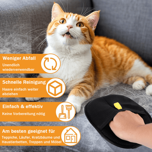🔥Letzter Tag 49 % Rabatt🔥Handschuhe zum Entfernen von Tierhaaren