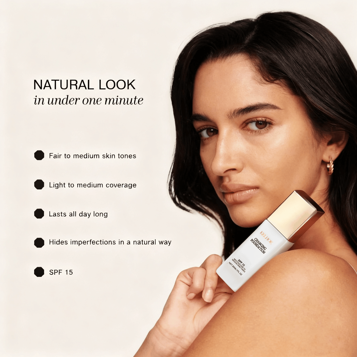 🎁Last Day 49% OFF🎉Colour Changing Mature Skin Foundation