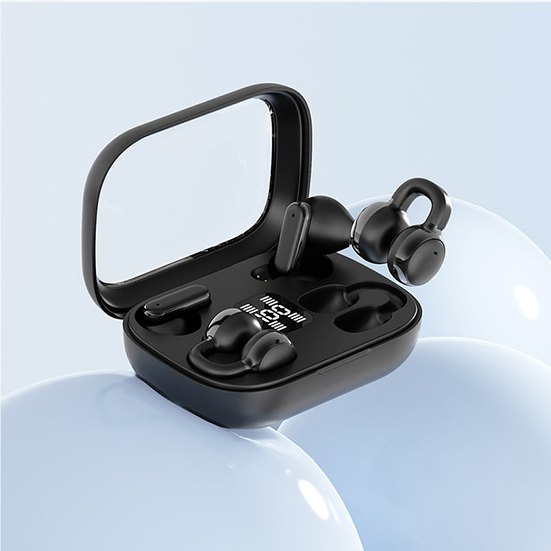 2-in-1-Bluetooth-Ohrhörer mit Ohrbügeln und Ohrstöpseln | 30 Stunden Wiedergabezeit