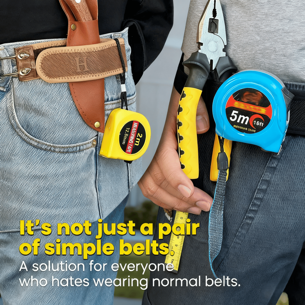 🔗✨ Elastischer Gürtel ohne Schnalle – Patentiertes, flexibles, unsichtbares Design mit taktischem Hakensystem! ✨🛡️