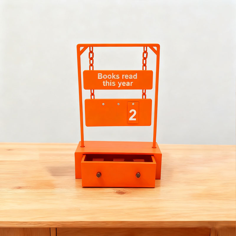 📚 Hängender Buchzähler