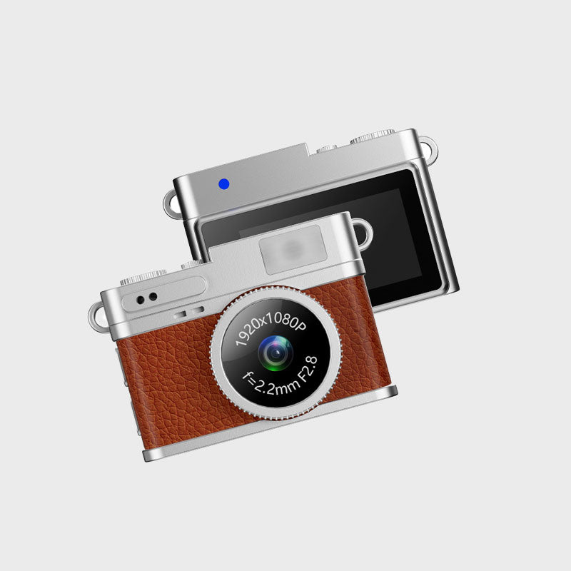 📸✨ Retro-Minikamera – Kompakte Schmuckkamera im Vintage-Design für scharfe, spontane Erinnerungsfotos! ✨🎞️