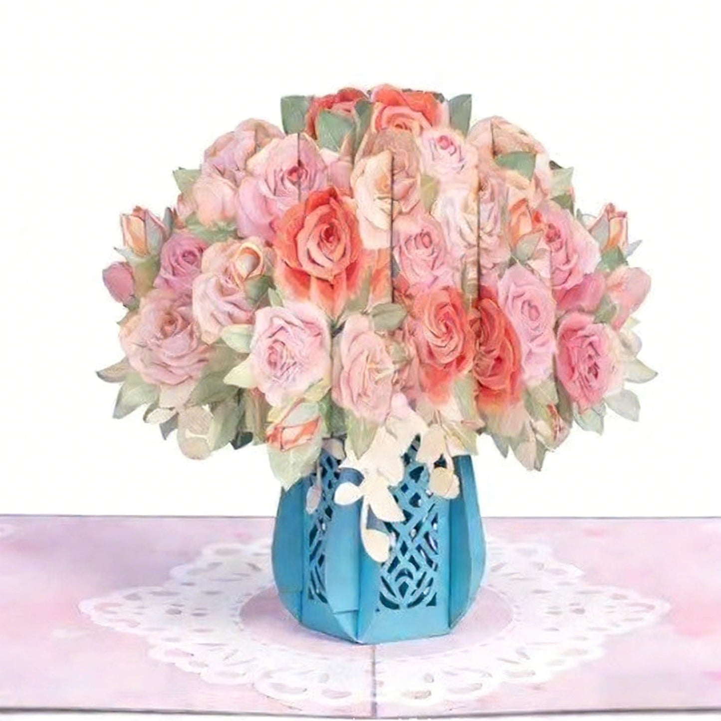 💌 Exklusiv zum Valentinstag: 3D-Pop-up-Karte mit Kirschblüten – das ultimative Andenken für Kartenliebhaber ❤️