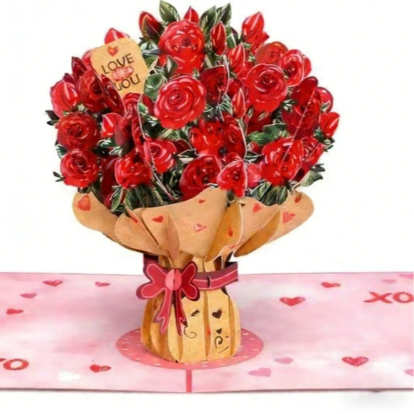 💌 Exklusiv zum Valentinstag: 3D-Pop-up-Karte mit Kirschblüten – das ultimative Andenken für Kartenliebhaber ❤️