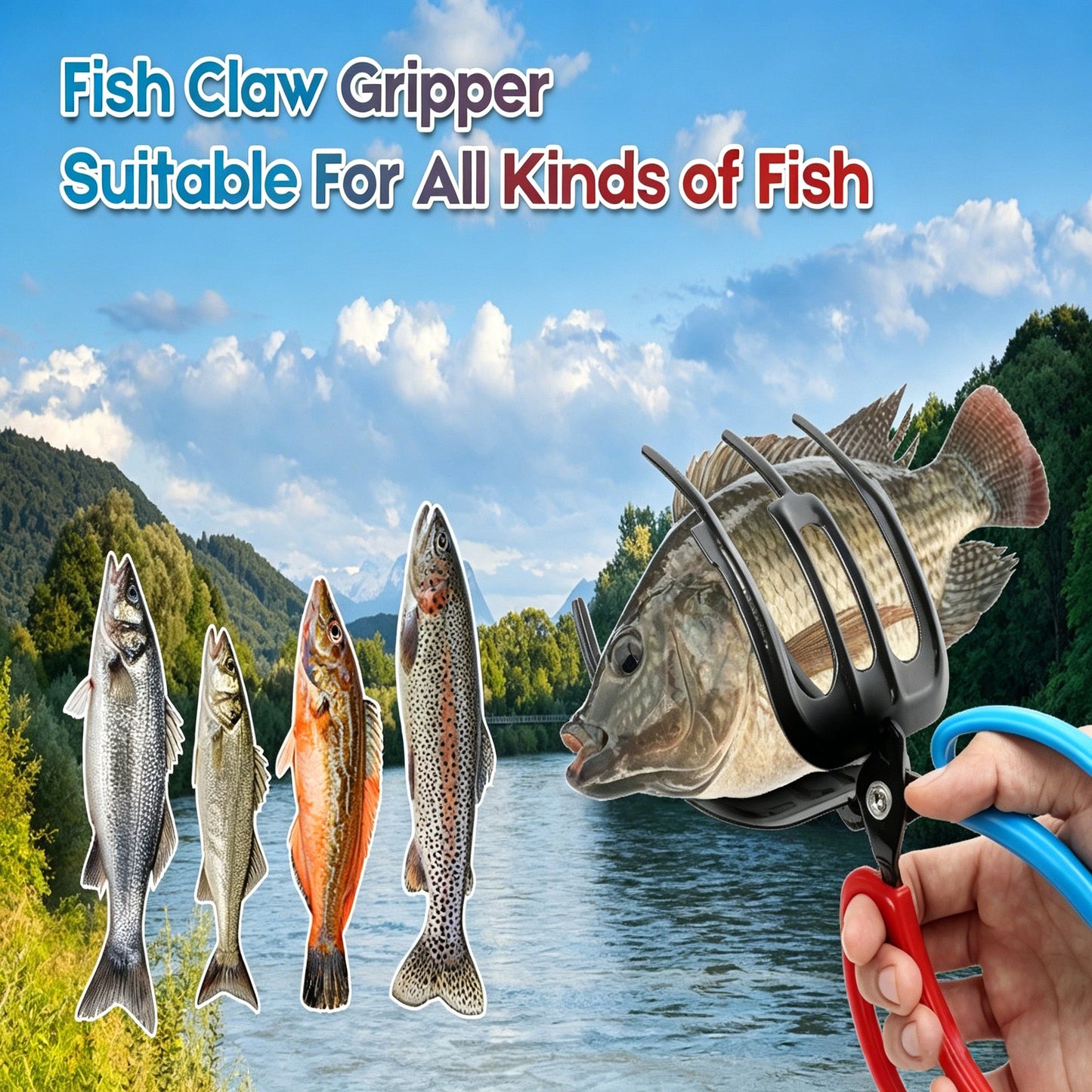 🐟🐟Fischgreifer mit Krallen – Fischgreifer mit 2 oder 3 Krallen