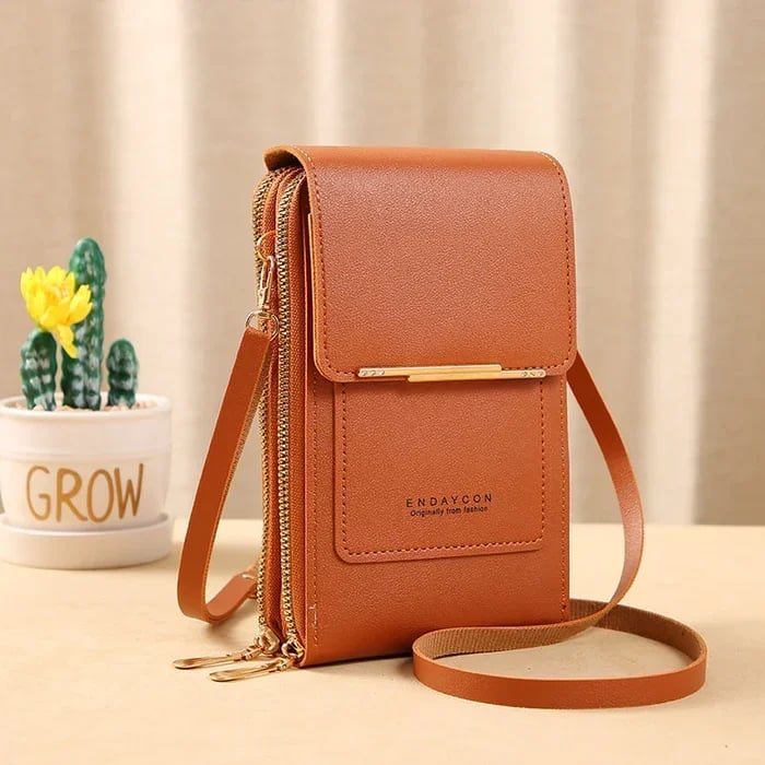 🎁 Diebstahlsichere Tasche aus echtem Leder 🤩