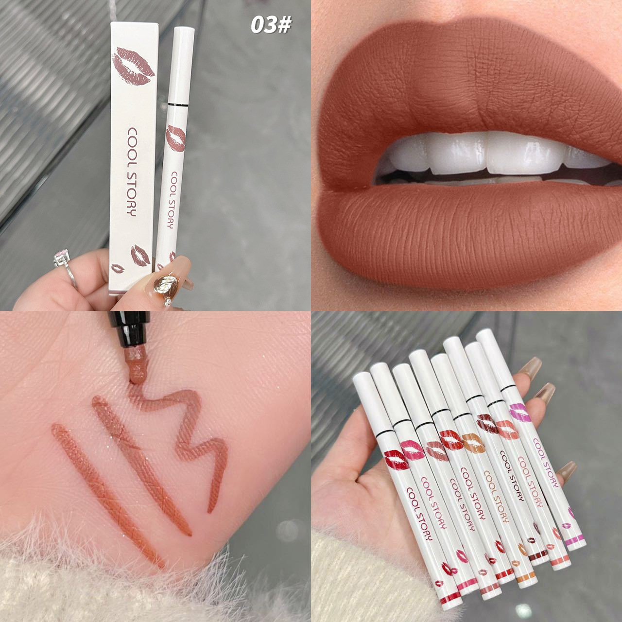 🔥KAUFEN SIE 1, BEKOMMEN SIE 1 GRATIS🔥 Langanhaltender flüssiger Lippenkonturenstift
