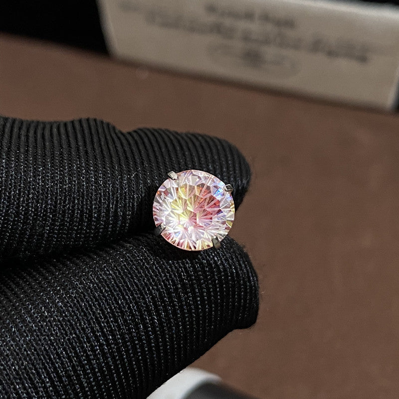 🌈Ohrringe aus Zirkonium-Titanstahl mit feuerwerksartigem Farbwechsel – angenehm zu tragen💫