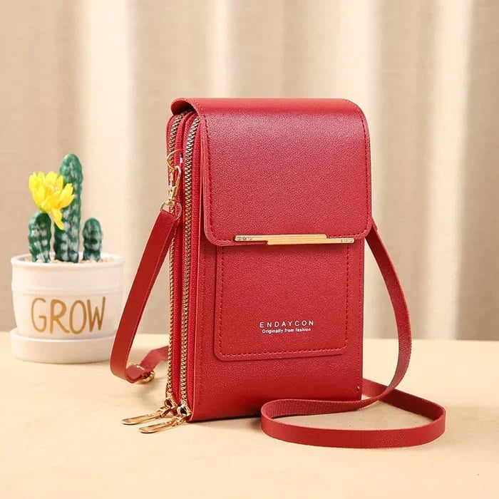🎁 Diebstahlsichere Tasche aus echtem Leder 🤩