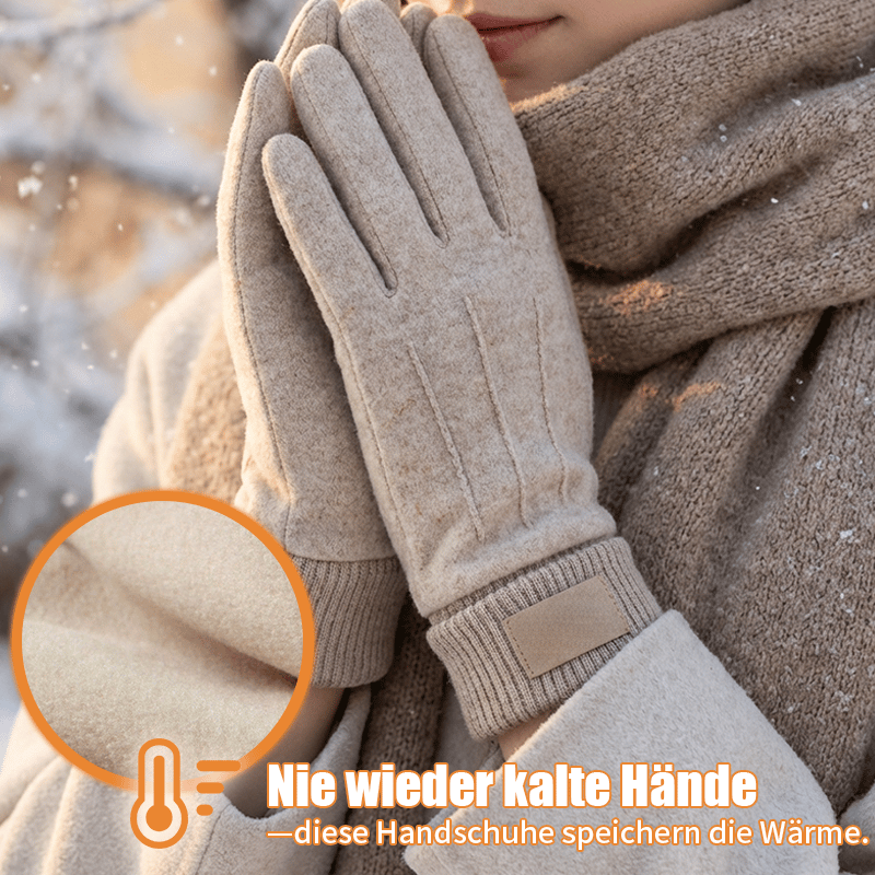 🧤✨ Arlo Cashmere-Look Touchscreen Handschuhe – Doppelseitiges Mikrofaser-Fleece für Elegante Wärme! ✨📱