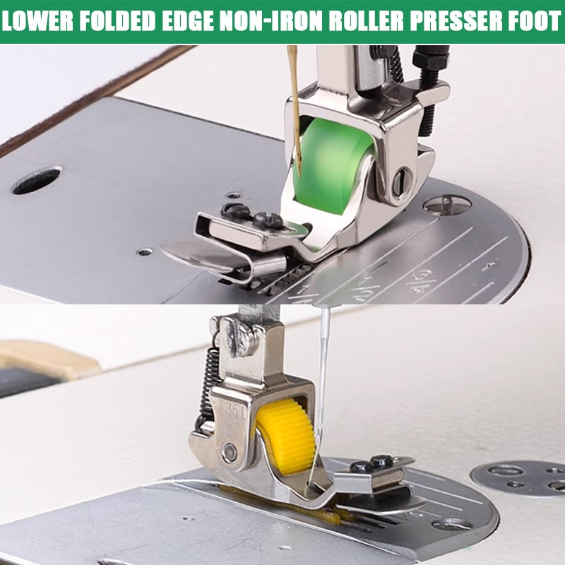 🔥 Vielseitig einstellbarer Nähfuß für Rollsäume