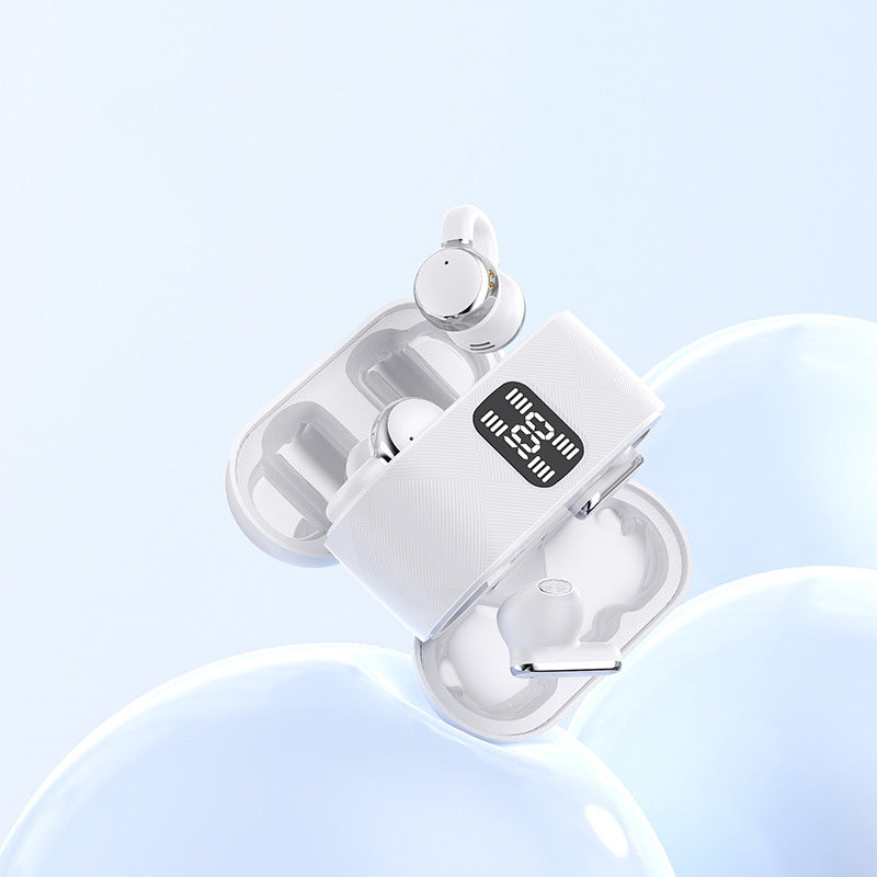 2-in-1-Bluetooth-Ohrhörer mit Ohrbügeln und Ohrstöpseln | 30 Stunden Wiedergabezeit