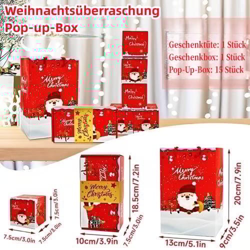 🎄Weihnachtsangebot 49 % RABATT🎁Hüpfender roter Umschlag