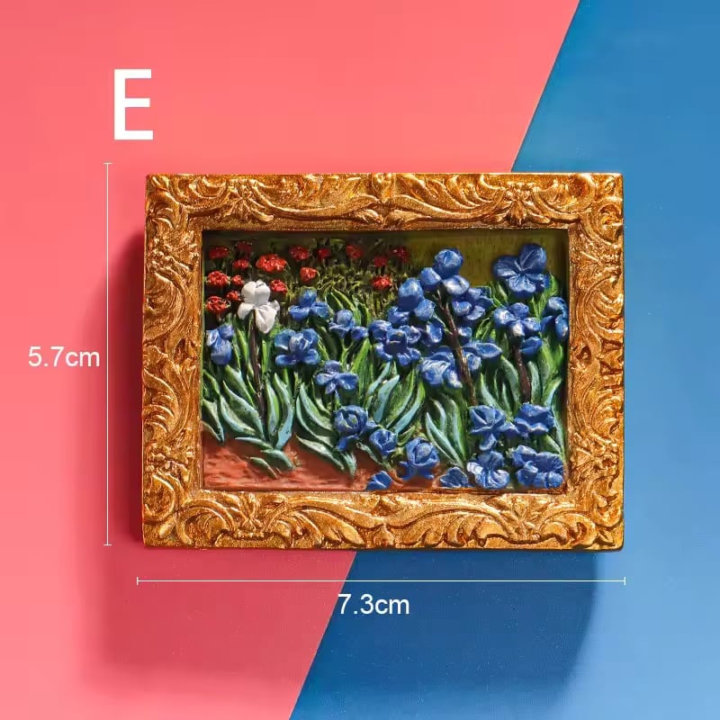 💖Last Day Sale 49% OFF🎨 "Van Gogh Magic Magnets" - 3D-Kunstmagnet-Set (6-teilig)
