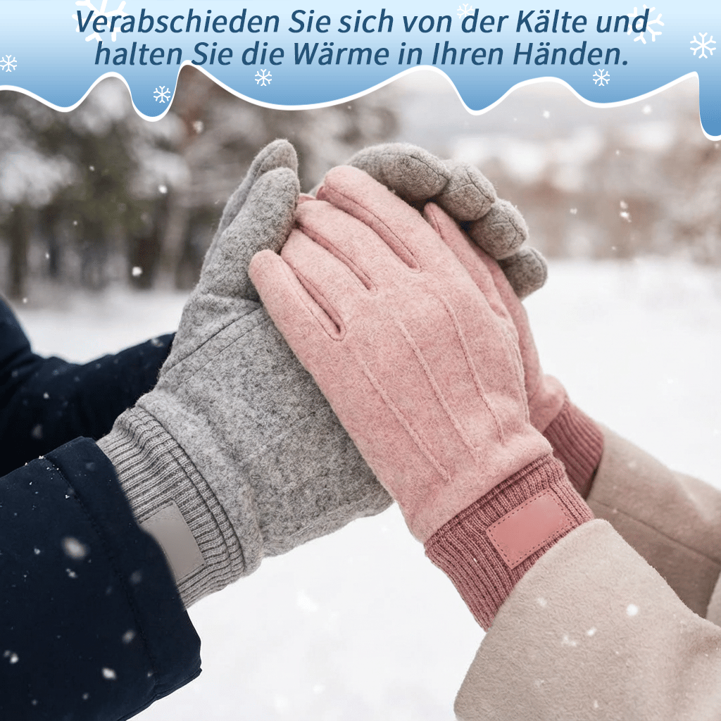 🧤✨ Arlo Cashmere-Look Touchscreen Handschuhe – Doppelseitiges Mikrofaser-Fleece für Elegante Wärme! ✨📱