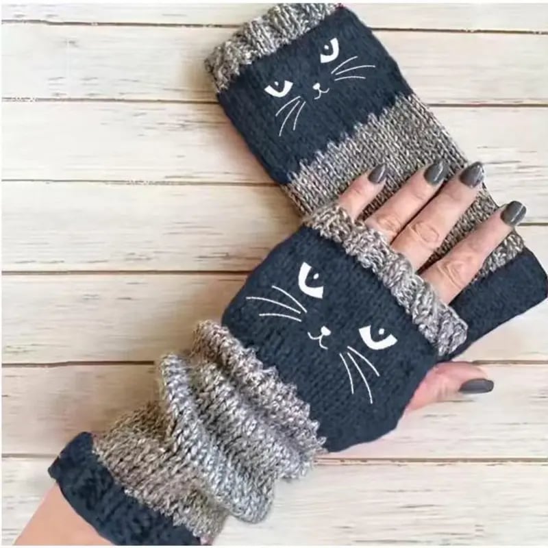🐱✨Charmante Katzenhandschuhe: Ihr bester Begleiter für den Alltag und für Abenteuer im Winter!✨🧤