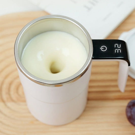 🧊✨ Intelligenter magnetischer Rührbecher – selbstkühlender Getränkemixer mit Temperaturanzeige! ✨🌀