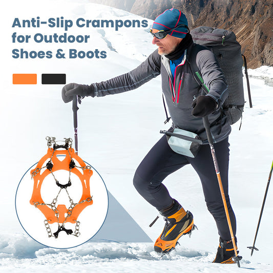 🔥HOT SALE🔥Rutschfeste Steigeisen für Outdoor-Schuhe & Stiefel