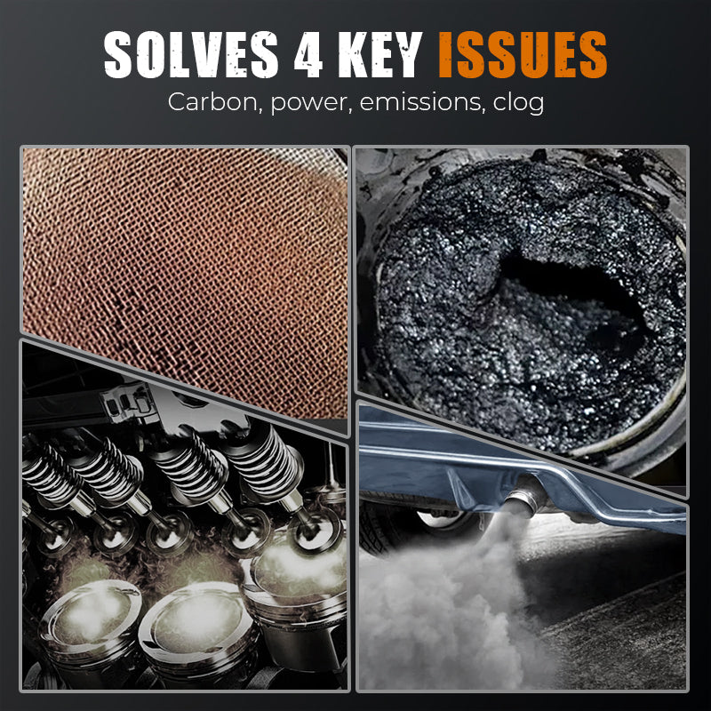 🔥Kraftstoffsystem- und Katalysatorreinigerflasch💨