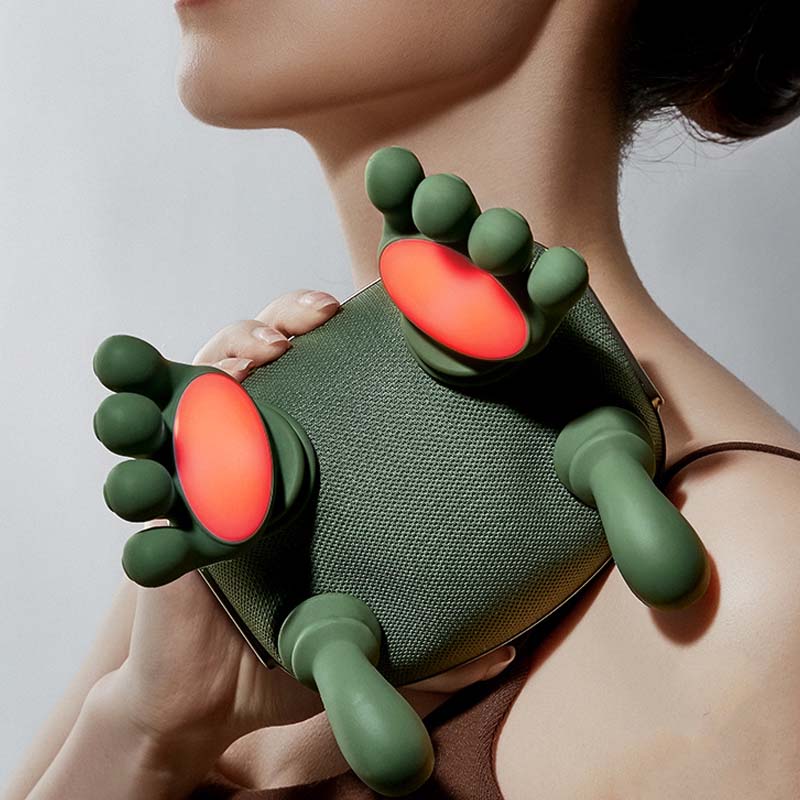 🔥 50 % RABATT ⏳ Nackenmassagekissen – mit Wärmetherapiefunktion, lindert Nackenschmerzen und Verspannungen 🎁✨