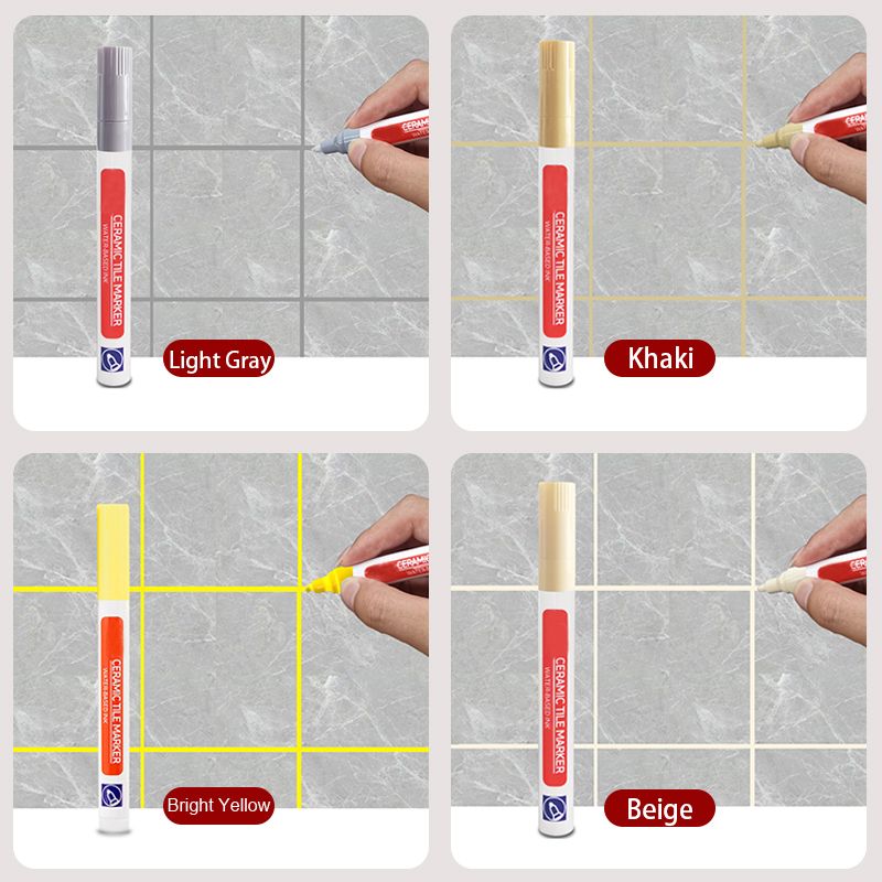 ✏️ Schimmelresistenter und wasserfester Fugenstift für Keramikfliesen